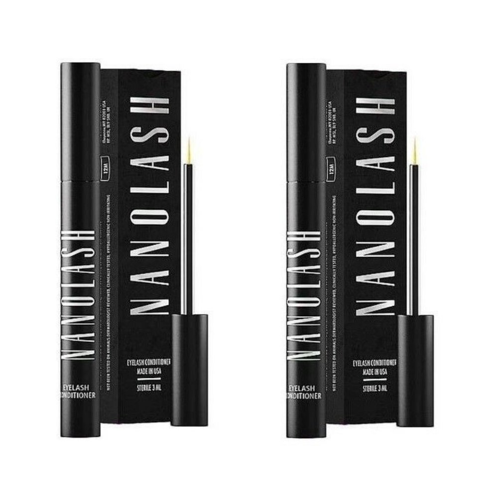 Nanolash Eyelash Growth Serum Conditioner - 3ml  2PACK